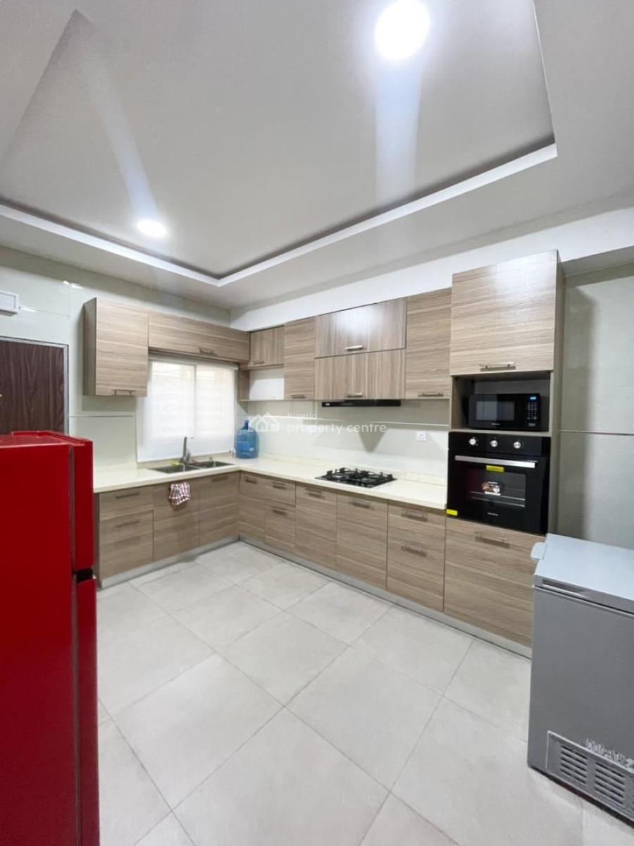 4bedroom Furnished Duplex with Bq, Chevron, Lekki, Lagos, Detached Duplex for Rent