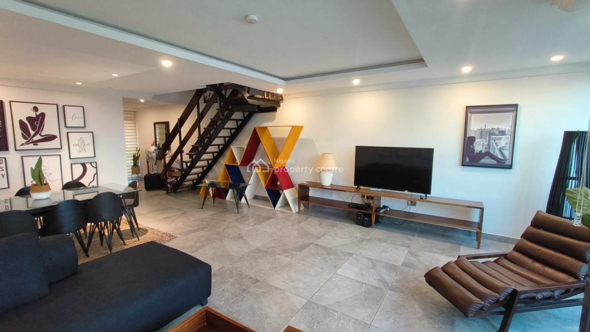 Lagoon Waterview Fully Furnished 2 Bedroom Apartment Loft, Victoria Island (vi), Lagos, Flat / Apartment Short Let