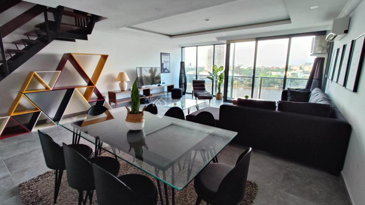 Lagoon Waterview Fully Furnished 2 Bedroom Apartment Loft, Victoria Island (vi), Lagos, Flat / Apartment Short Let
