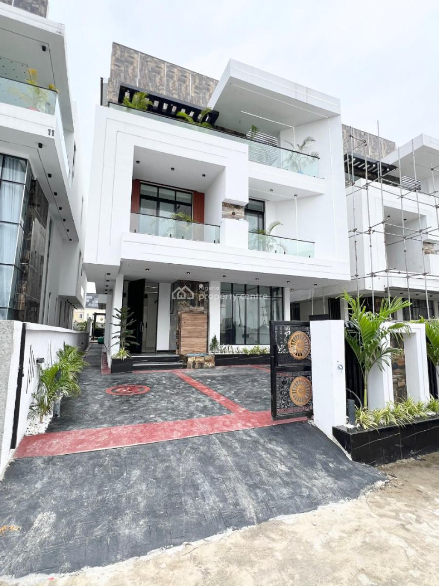 5 Bedrooms Detached Duplex with Bq, Chevron Drive Lekki, Lekki, Lagos, Detached Duplex for Sale