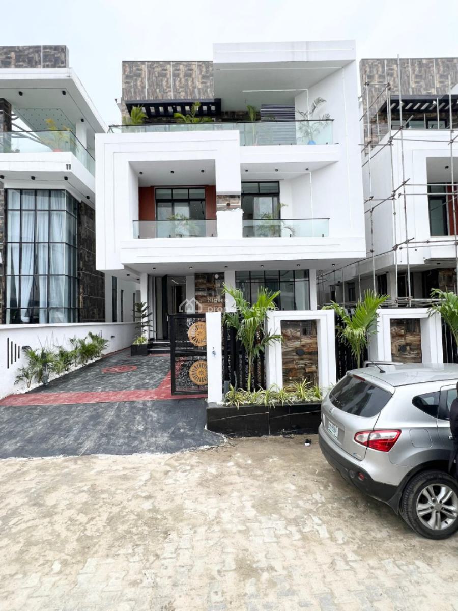 5 Bedrooms Detached Duplex with Bq, Chevron Drive Lekki, Lekki, Lagos, Detached Duplex for Sale