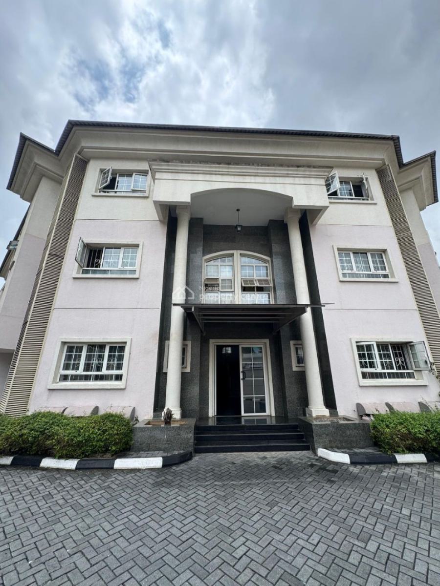 Spacious 3-bedroom Apartment with Bq & Swimming Pool, Banana Island, Ikoyi, Lagos, Flat / Apartment for Rent
