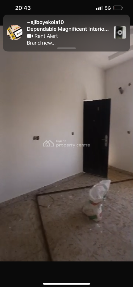 Newly1 Bedroom Flat , Ground Floor, Pay & Pack in, an Estate,tarred Rd, Games Village (tarred Rd, Kaura, Abuja, Flat / Apartment for Rent