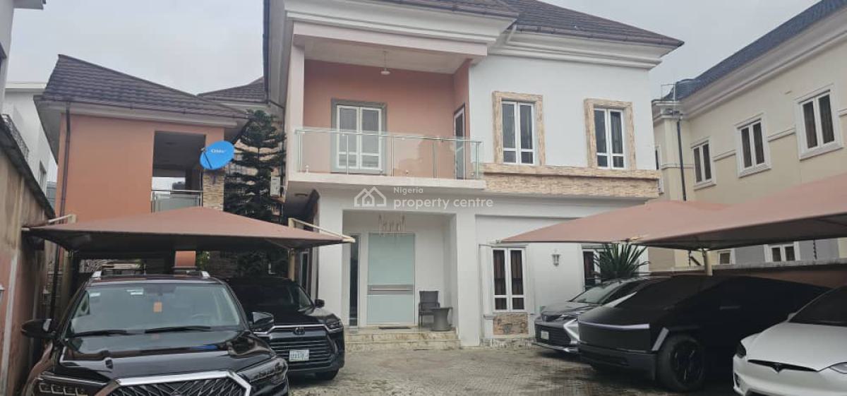 Very Spacious 5 Bedrooms Detached Duplex with 3 Rooms Bq, Lekki Phase 1, Lekki, Lagos, Detached Duplex for Sale