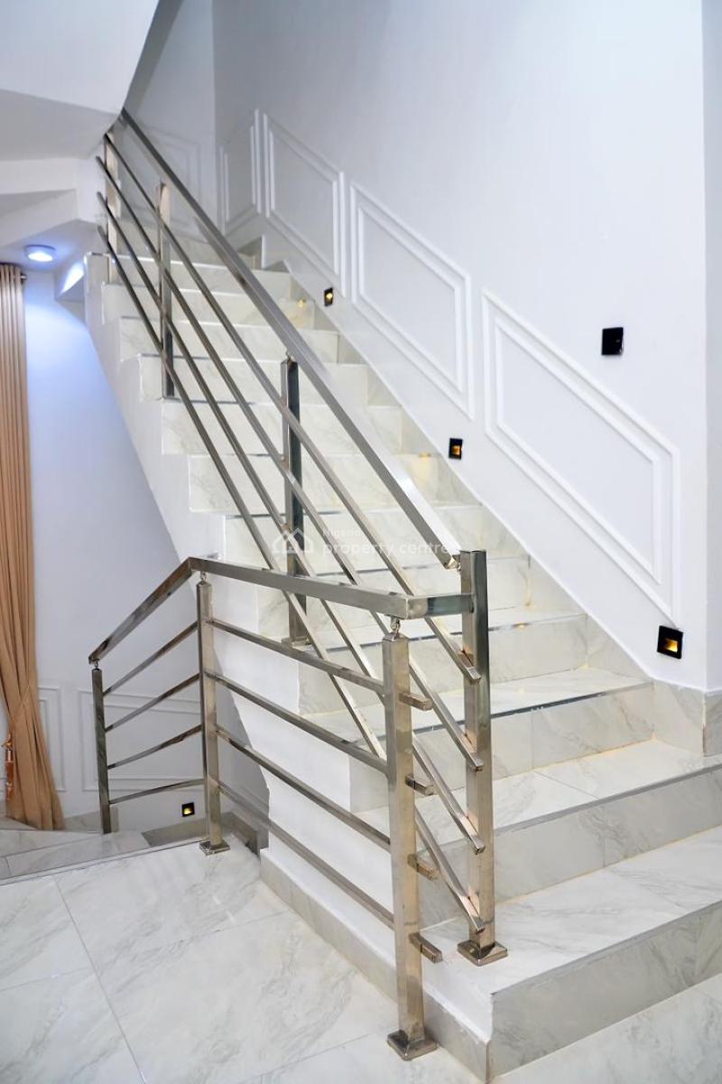 Newly Launched 4 Bedroom Terraced Duplex with Gym and Swimming Pool, Lekki Palm City, Ajah, Lagos, Terraced Duplex Short Let