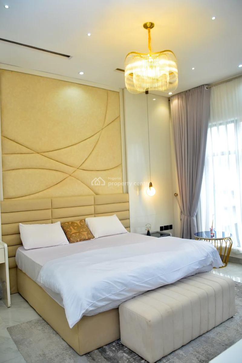 Newly Launched 4 Bedroom Terraced Duplex with Gym and Swimming Pool, Lekki Palm City, Ajah, Lagos, Terraced Duplex Short Let