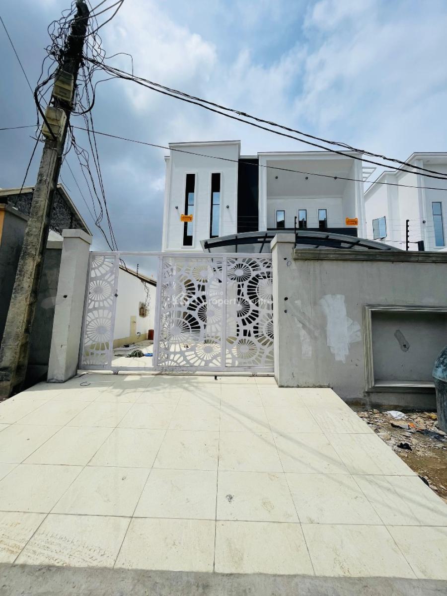 Beautifully Crafted 5 Bedroom Fully Detached Duplex Plus Bq, Exquisitely Designed Spacious Home with Bq in a Secured Estate, Omole Phase 1, Ikeja, Lagos, Detached Duplex for Sale