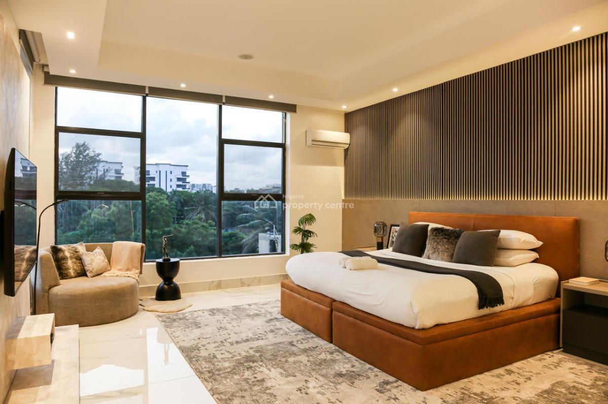 The Walnut -- Grand Deluxe 3-bedroom Penthouse, Ikoyi, Lagos, Flat / Apartment Short Let