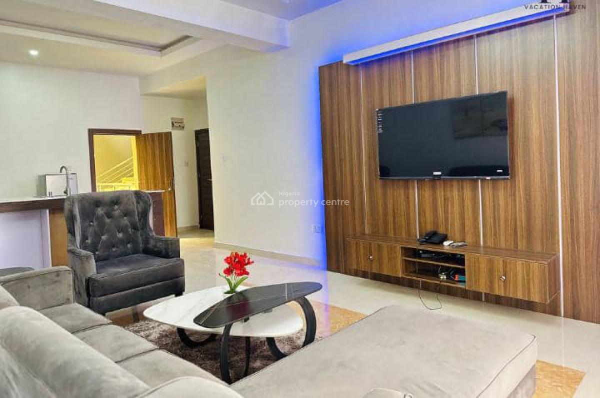 **- Luxury New 1bedroom with Ps5 -big Mirror -board Games - Balc, Lekki Phase 1, Lekki, Lagos, Flat / Apartment Short Let