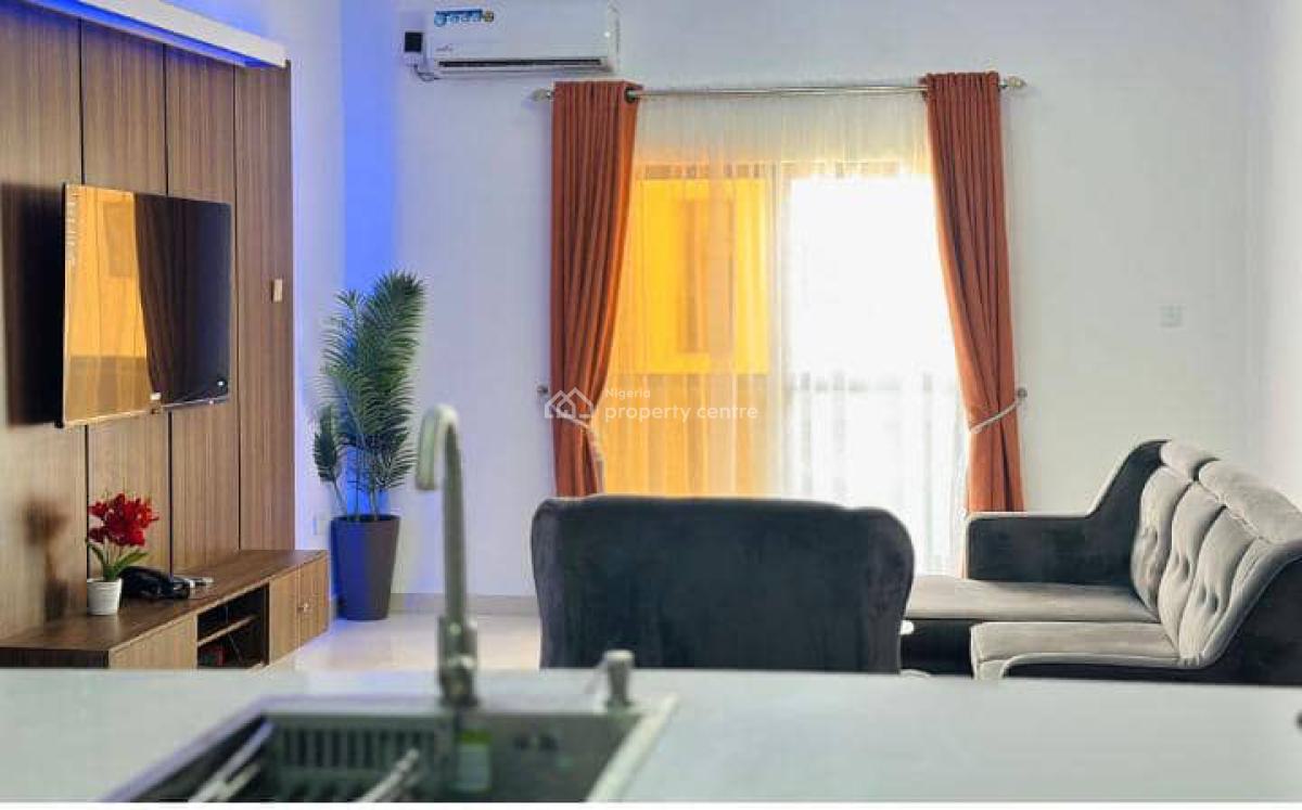 **- Luxury New 1bedroom with Ps5 -big Mirror -board Games - Balc, Lekki Phase 1, Lekki, Lagos, Flat / Apartment Short Let
