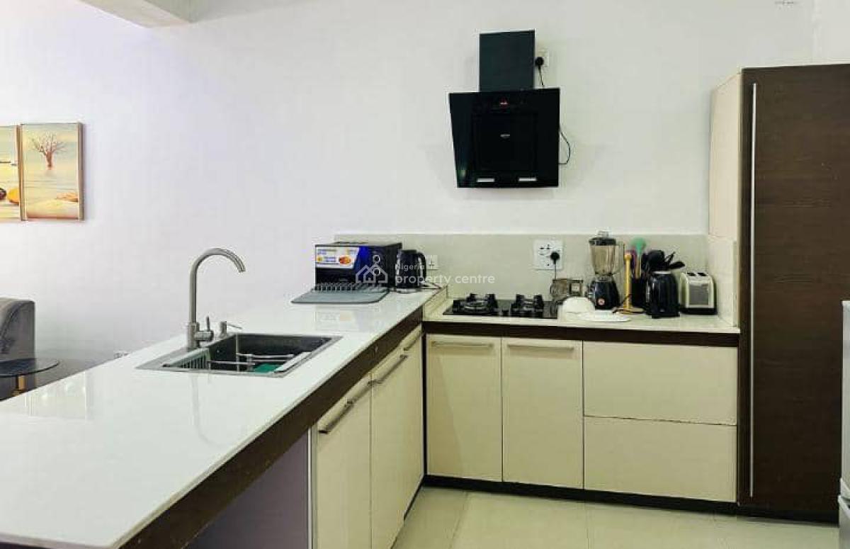 **- Luxury New 1bedroom with Ps5 -big Mirror -board Games - Balc, Lekki Phase 1, Lekki, Lagos, Flat / Apartment Short Let