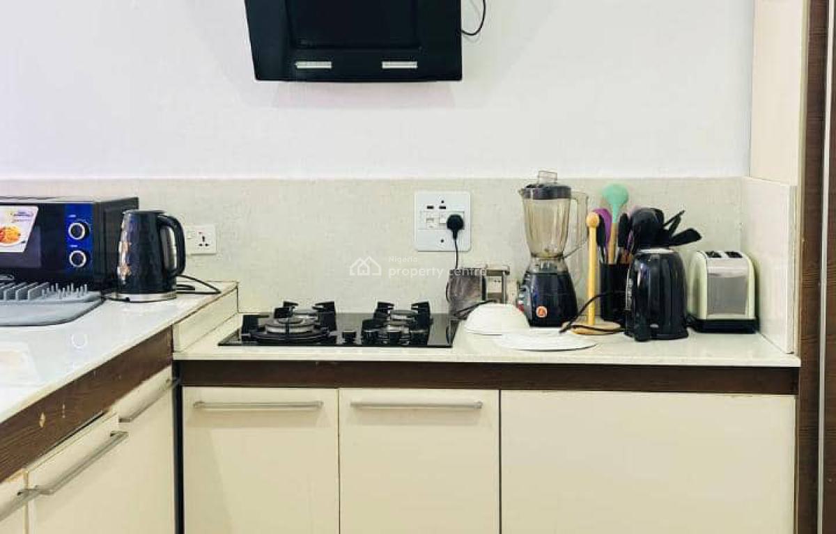 **- Luxury New 1bedroom with Ps5 -big Mirror -board Games - Balc, Lekki Phase 1, Lekki, Lagos, Flat / Apartment Short Let