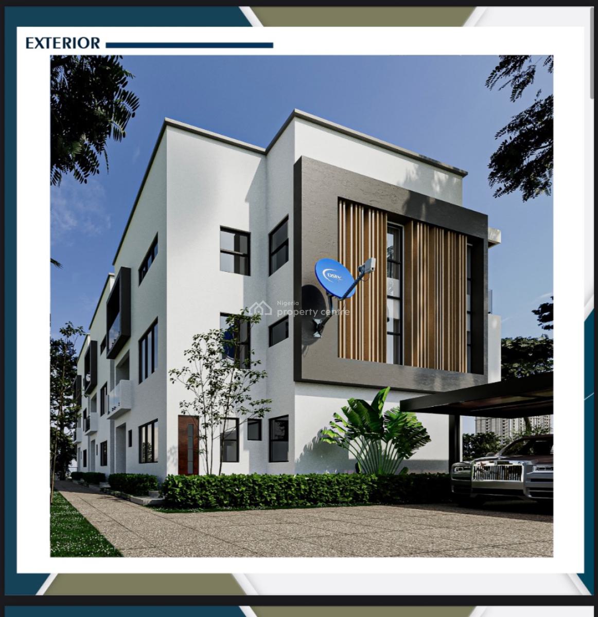 Contemporary Estate 5 Bedroom Duplex with Bq Carcass, Dakibyu By Wuye, Wuye, Abuja, Detached Duplex for Sale