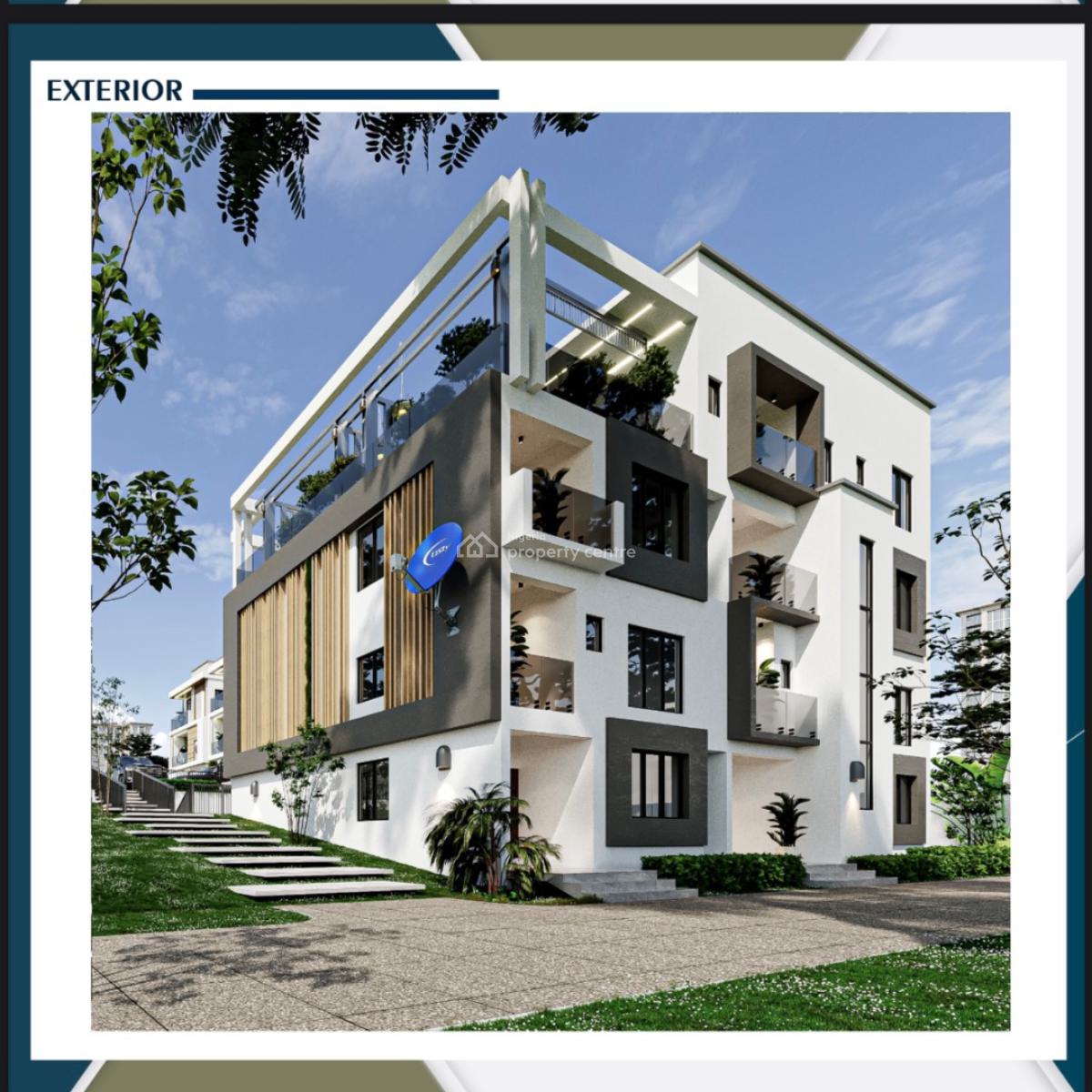 Contemporary Estate 5 Bedroom Duplex with Bq Carcass, Dakibyu By Wuye, Wuye, Abuja, Detached Duplex for Sale
