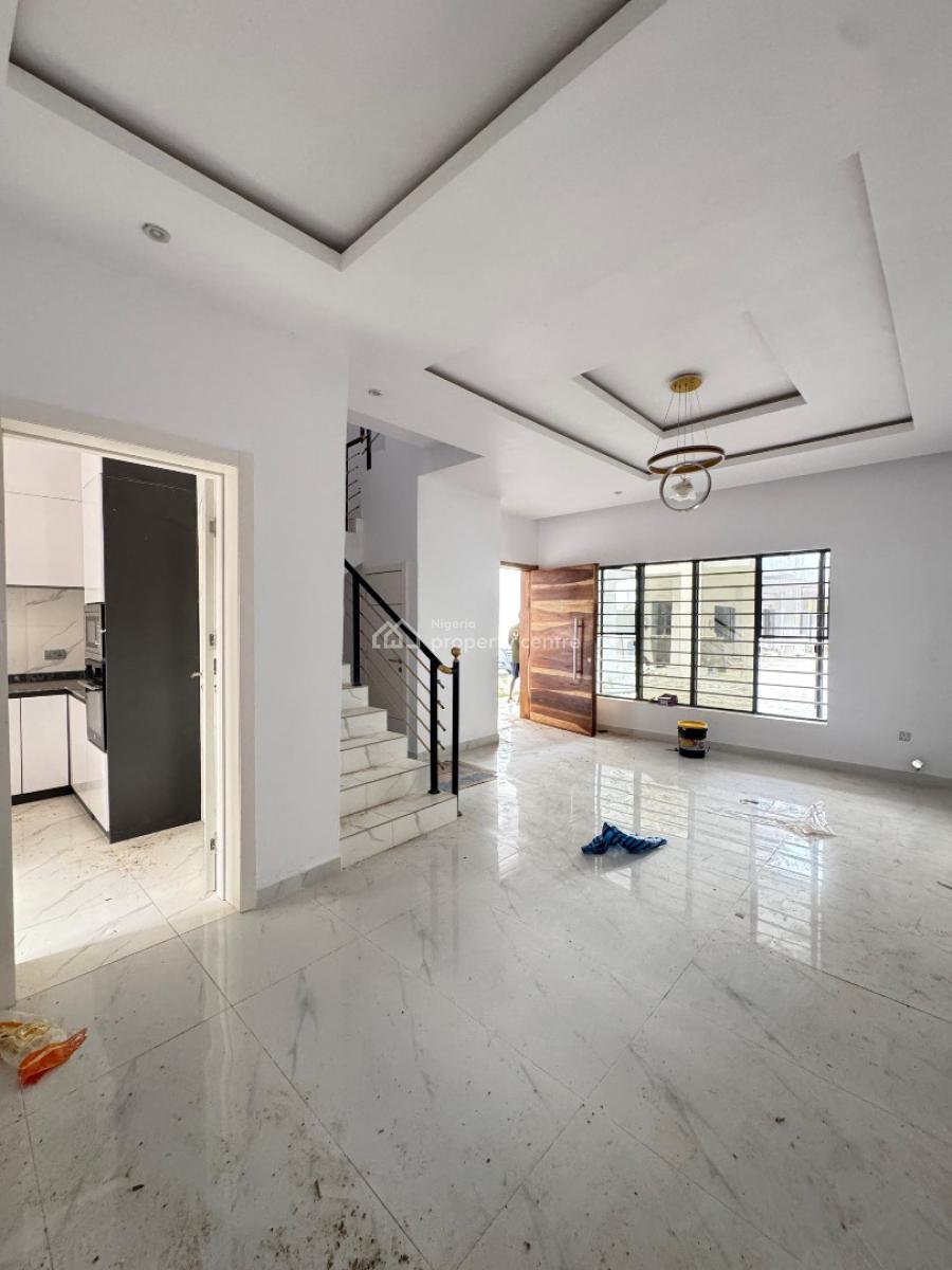 Fully Serviced 4 Bedroom Terrace  Duplex with a Bq, Sangotedo, Ajah, Lagos, Terraced Duplex for Sale