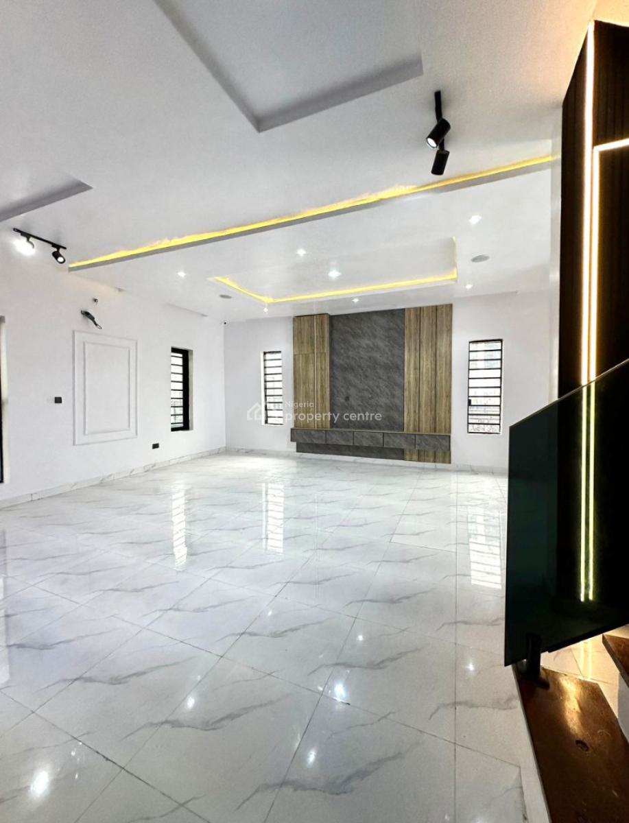 Stunning 5 Bedroom Detached Duplex W/ Bq, Water View Rooftop, Ajah, Lagos, Detached Duplex for Sale