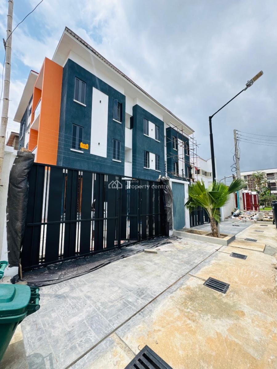 Newly Built Self Compound 4 Bedroom Terrace Duplex with Bq, Gra, Ogudu, Lagos, Terraced Duplex for Sale