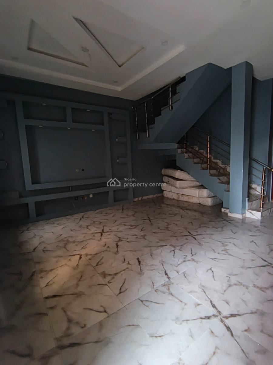 Affordable 4 Bedroom Semi Detached Duplex with Bq, Chevron, Lekki, Lagos, Semi-detached Duplex for Sale