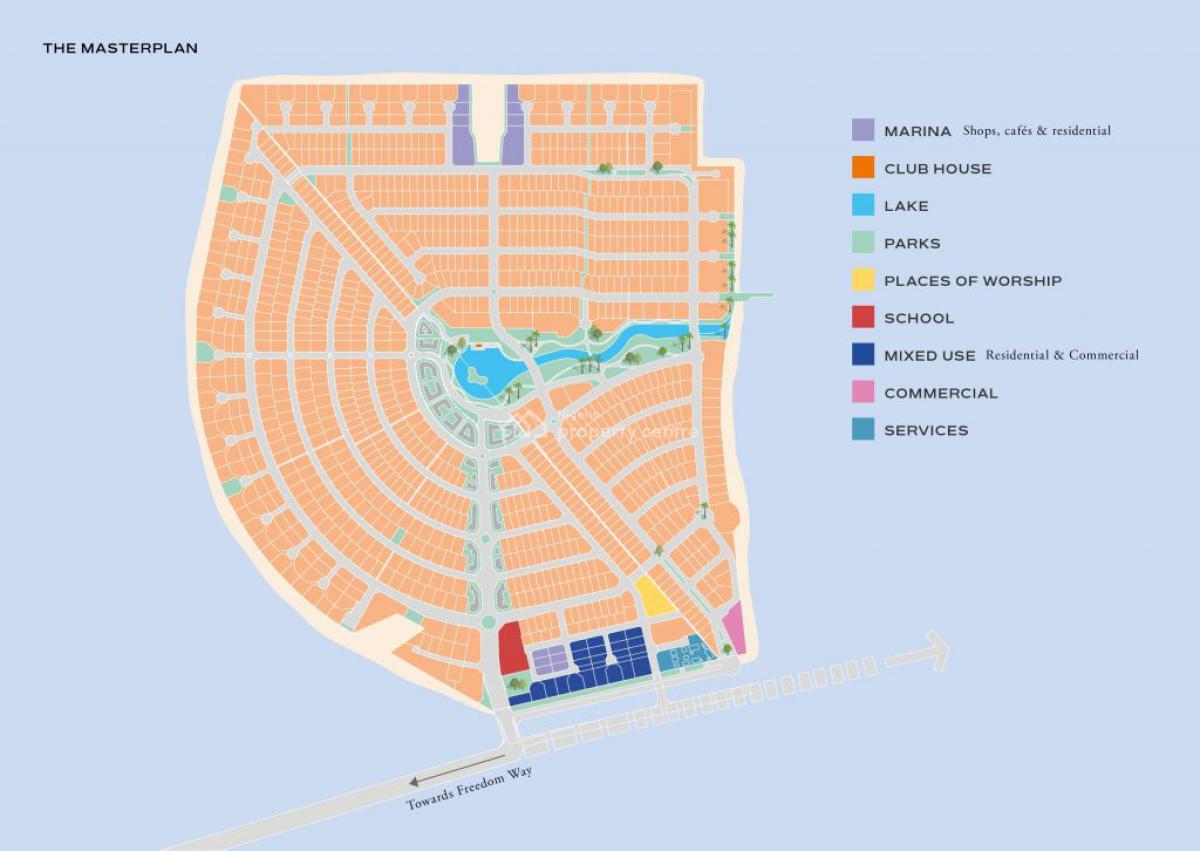 Most Exclusive Waterfront Premium Estate Land, Orange Island, Lekki, Lagos, Residential Land for Sale
