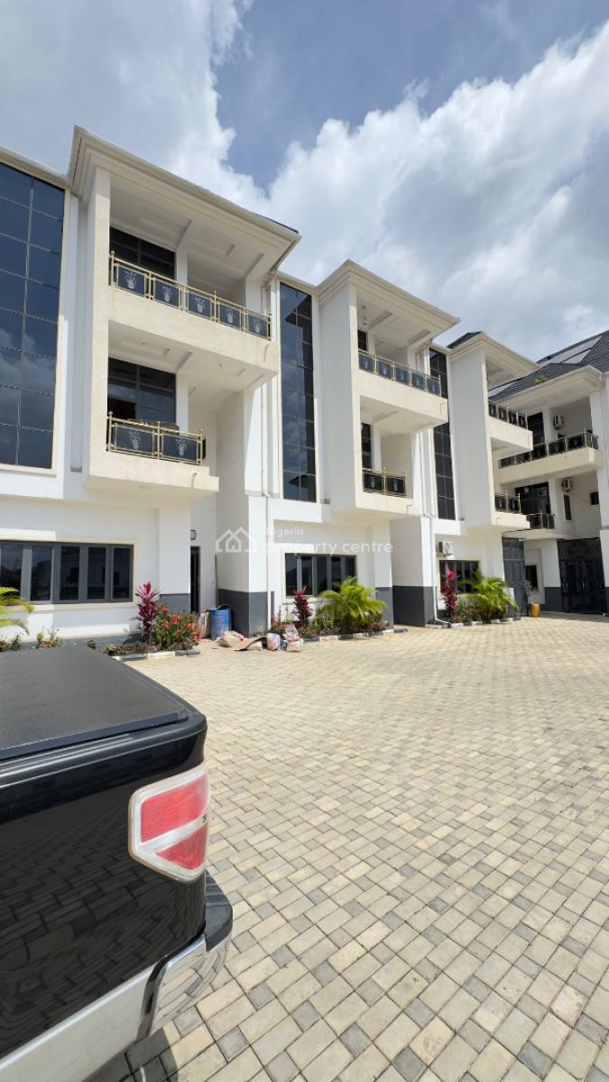 Newly Built 4 Bedroom Terraced Duplex + Bq, Katampe Extension, Katampe Extension, Katampe, Abuja, Terraced Duplex for Rent