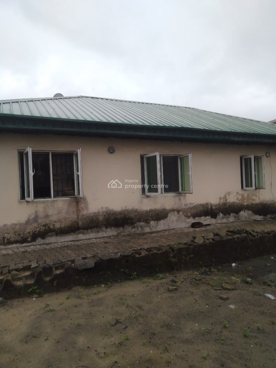 Full Plot of Land Containing 3 Bedroom Bungalow, Harmony Estate Okeira, Ajah, Lagos, Residential Land for Sale