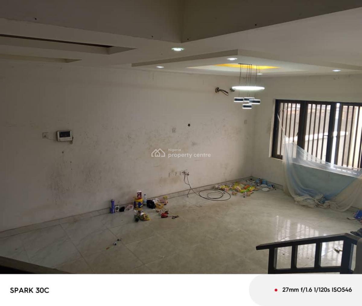 Relatively New 4 Bedroom Terrace Duplex with a Room B., Within an Estate in, Opebi, Ikeja, Lagos, Terraced Duplex for Rent