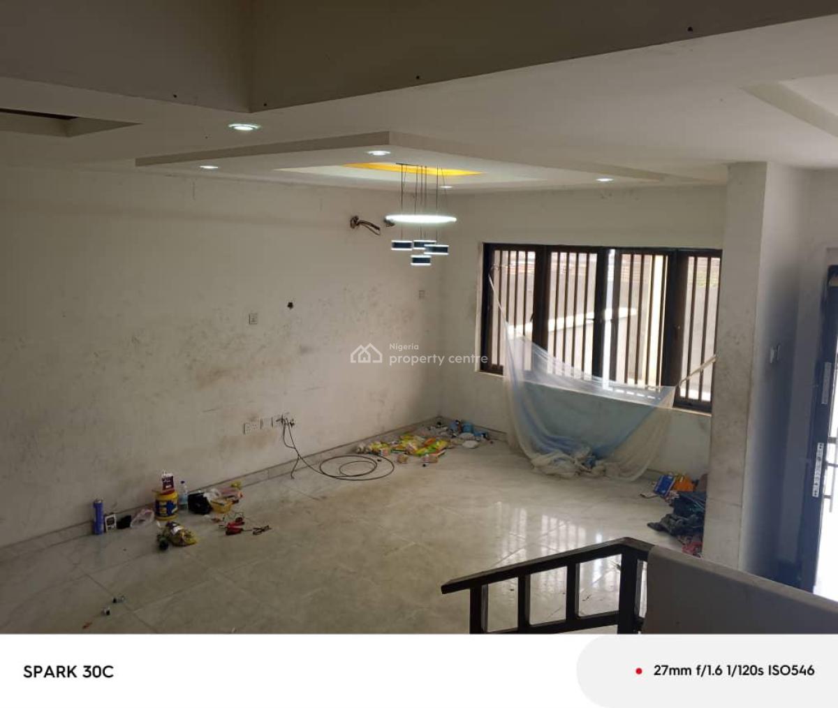 Relatively New 4 Bedroom Terrace Duplex with a Room B., Within an Estate in, Opebi, Ikeja, Lagos, Terraced Duplex for Rent