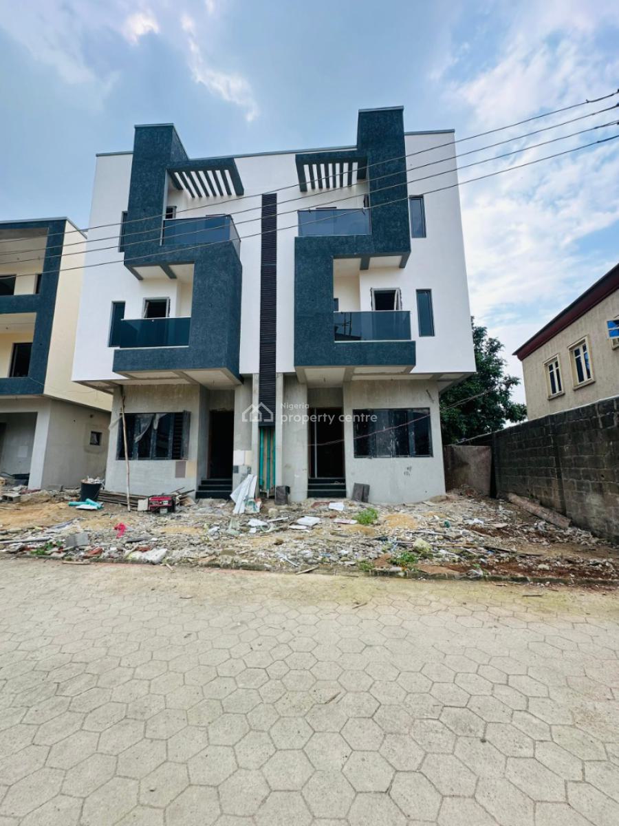 Newly Built 4 Bedroom Semi Detached Duplex with Bq, Newly Built 4 Bedroom Semi Detached Duplex with Bq, Alausa, Ikeja, Lagos, Semi-detached Duplex for Sale