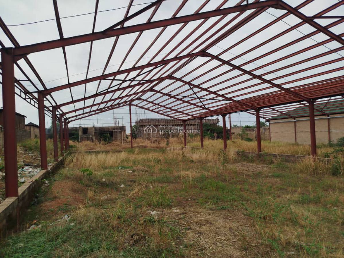 Massive Warehouse on 12 Plots By Airport Road, Enugu, Emene, Enugu, Enugu, Warehouse for Sale