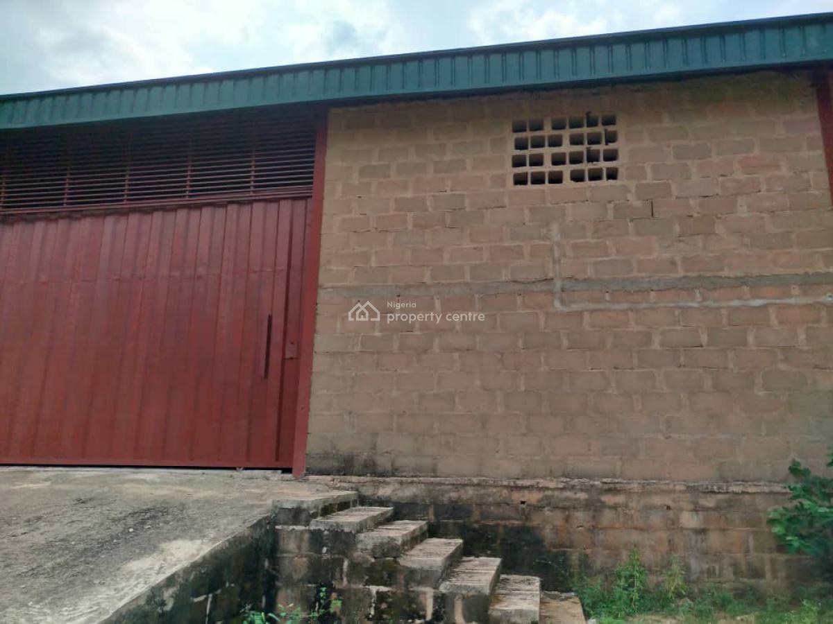 Massive Warehouse on 12 Plots By Airport Road, Enugu, Emene, Enugu, Enugu, Warehouse for Sale