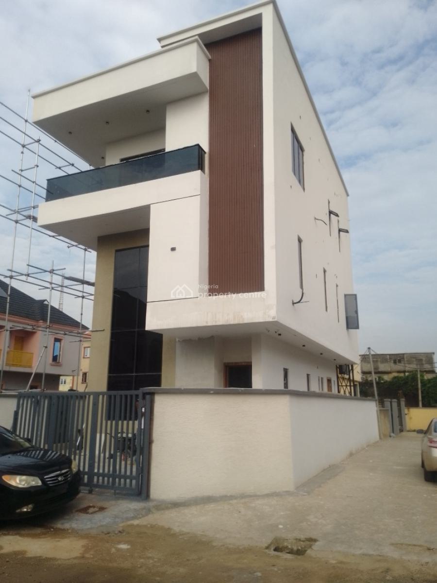 4-bedroom Fully, 5 Drive to Ojodu Burger & 15 Minutes Drive to The Airport Ikeja, Berger, Arepo, Ogun, Detached Duplex for Sale