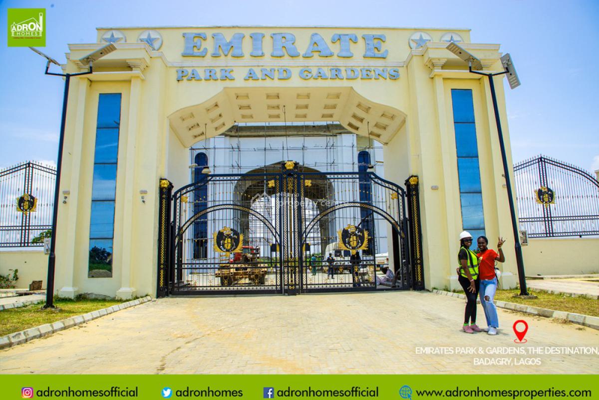 Adron Homes Emirate Park and Gardens Estate Phase 1 Topo Badagry Land, Adron Homes Emirate Park & Gardens Estate, Topo, Badagry, Lagos, Mixed-use Land for Sale