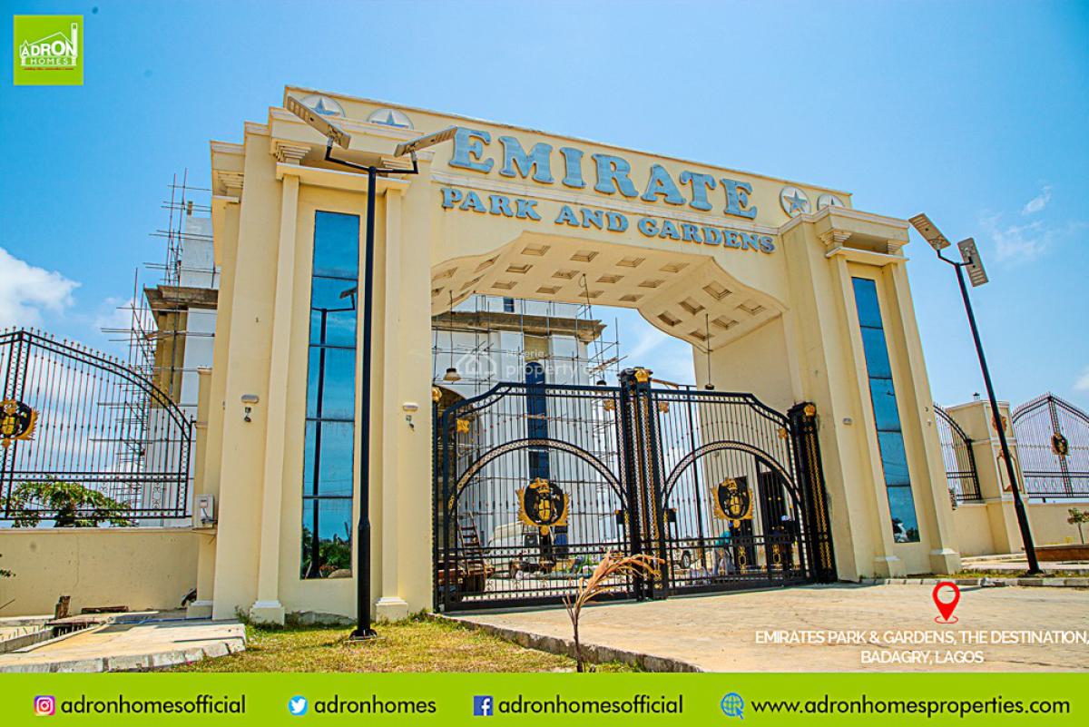 Adron Homes Emirate Park and Gardens Estate Phase 1 Topo Badagry Land, Adron Homes Emirate Park & Gardens Estate, Topo, Badagry, Lagos, Mixed-use Land for Sale