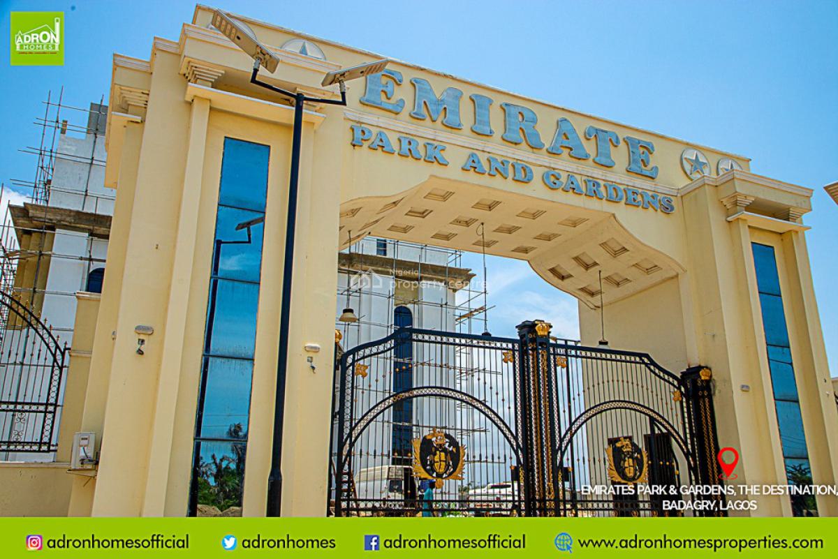 Adron Homes Emirate Park and Gardens Estate Phase 1 Topo Badagry Land, Adron Homes Emirate Park & Gardens Estate, Topo, Badagry, Lagos, Mixed-use Land for Sale