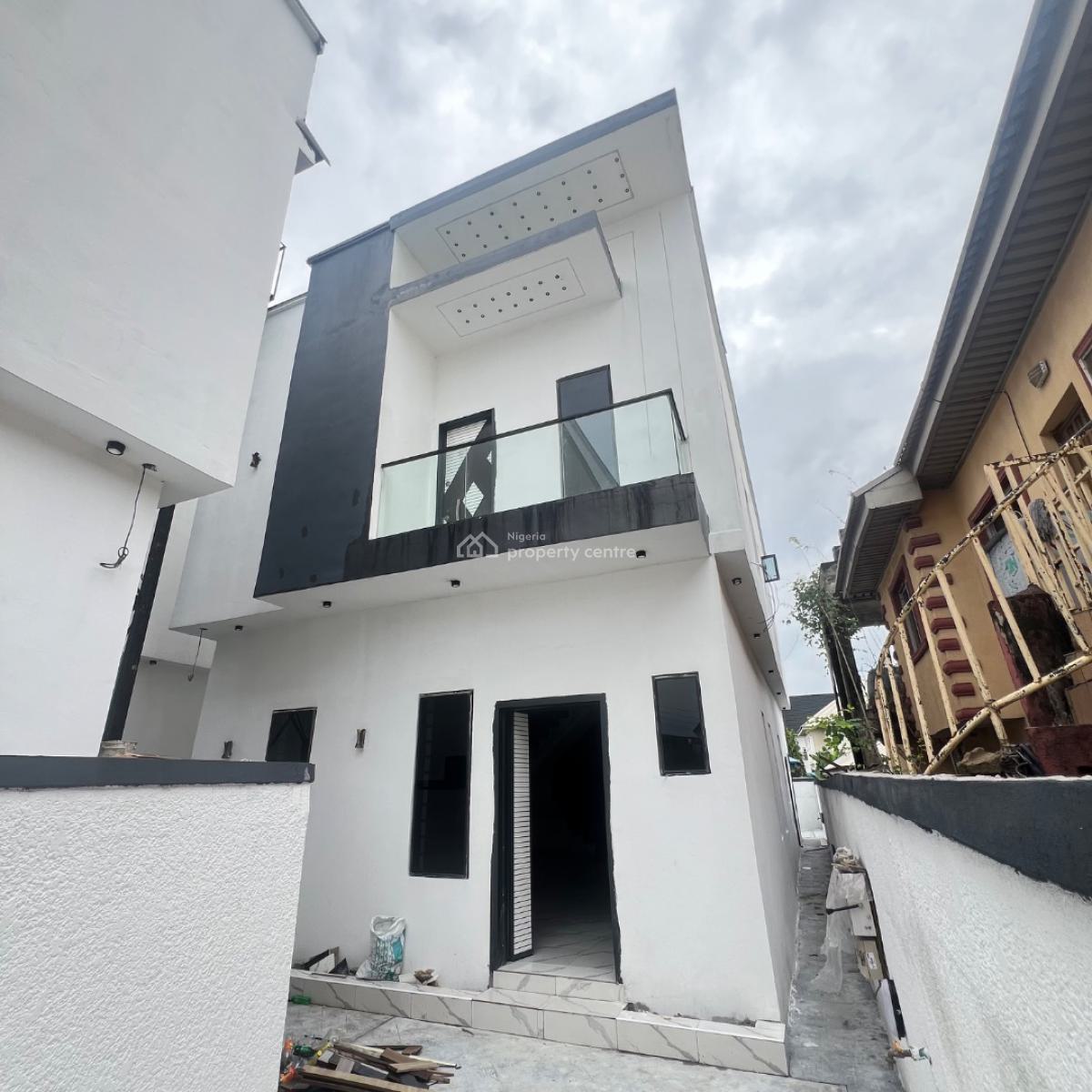 4 Bed & Bq, Ajah, Lagos, Detached Duplex for Sale