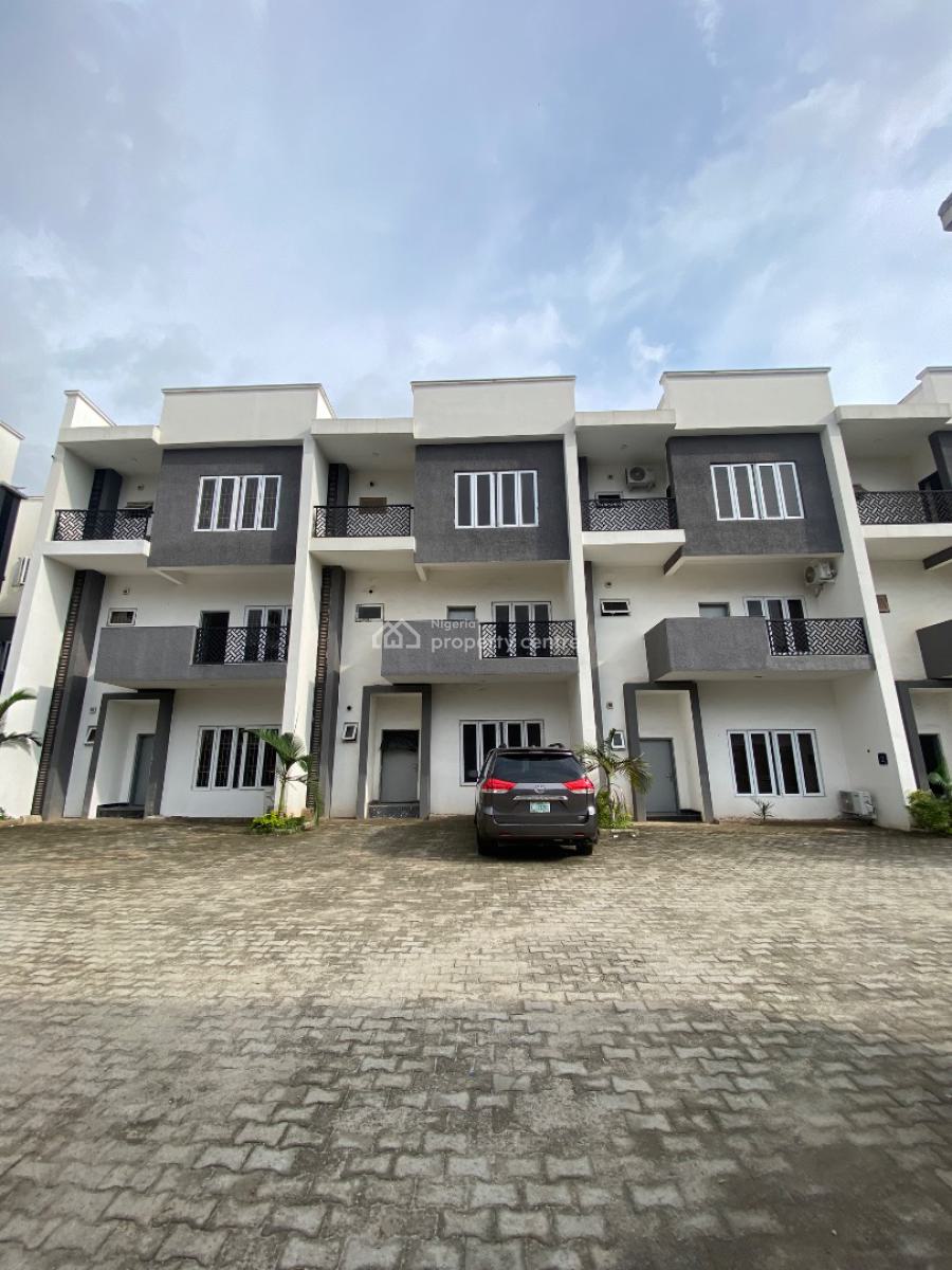 Beautiful and Spacious 4 Bedroom Terrace with Bq, Jabi, Abuja, Terraced Duplex for Sale