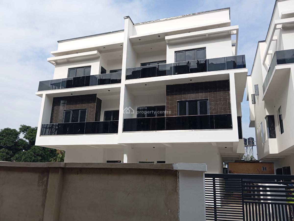 a Bespoke Smart Five (5) Bedroom Semi Detached Duplex + Bq, Off Isaac John Street, Ikeja Gra, Ikeja, Lagos, Semi-detached Duplex for Sale