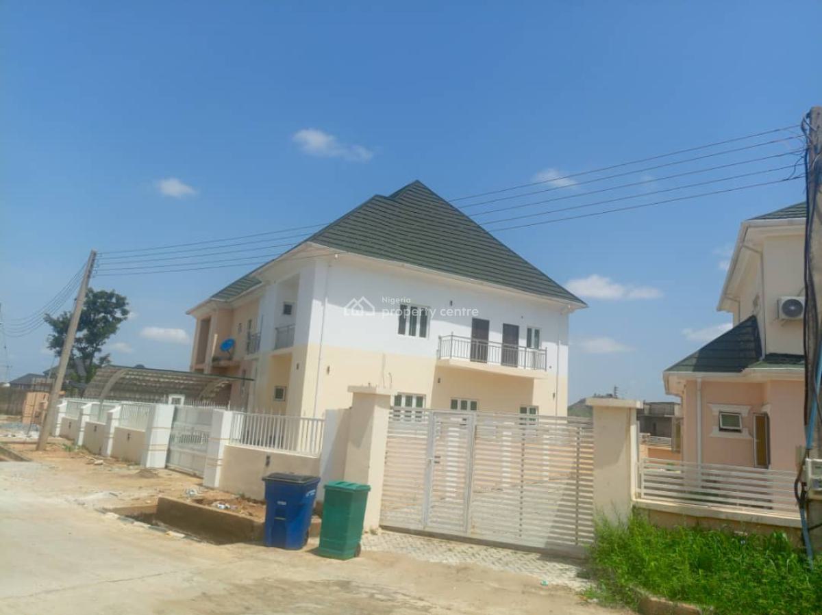 Newly Finished 4.bedroom Semi-detached Duplex, River Park Estate, Lugbe District, Abuja, Semi-detached Duplex for Sale