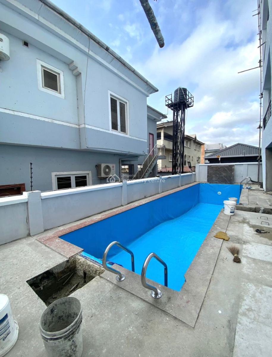 Deluxe 4 Bedroom Fully Serviced Apartment with Car Park & Elevator, 4 Bedroom Maisonette with Cinema, Pool, Car Park & Elevator, Lekki Phase 1, Lekki, Lagos, Block of Flats for Sale