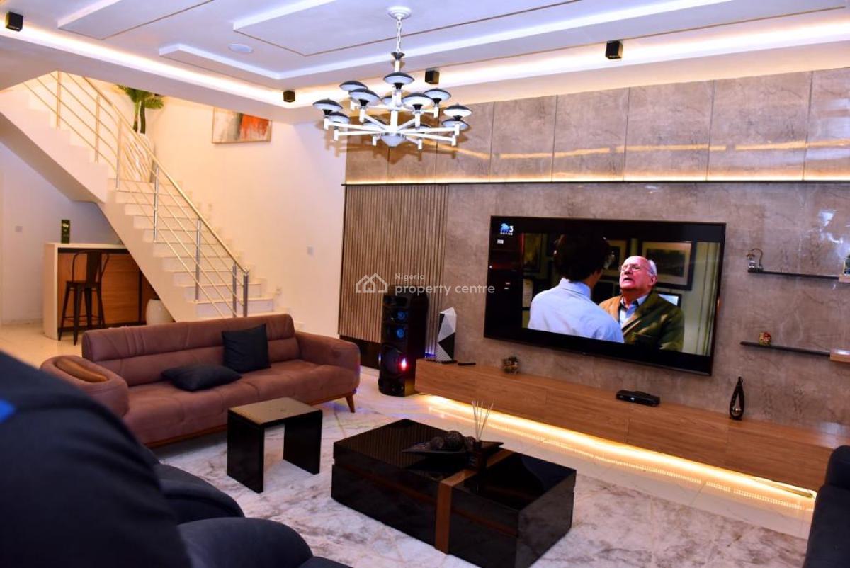 Ultra Luxury Furnished Five Bedroom House, Orchid, Lekki, Lagos, Detached Duplex for Rent