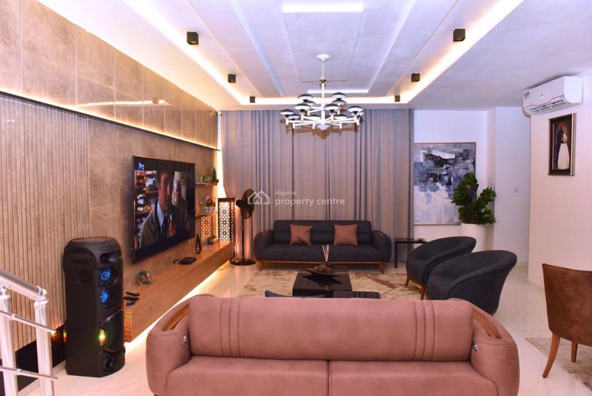 Ultra Luxury Furnished Five Bedroom House, Orchid, Lekki, Lagos, Detached Duplex for Rent
