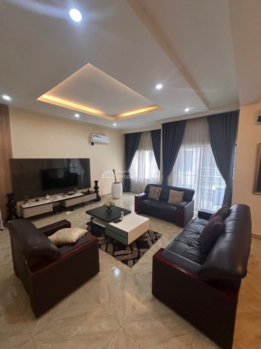 Pent Floor 3 Bedroom Flat + Bq (fully Furnished), Lekki Phase 1, Lekki, Lagos, Flat / Apartment for Rent