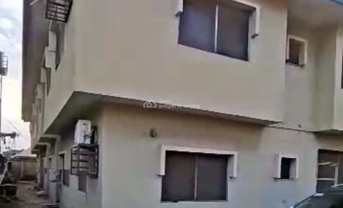 Super Solid Block of 4 Flats in a Well Secured and Serene Environment, Off Ago Palace Way, Okota, Isolo, Lagos, Block of Flats for Sale
