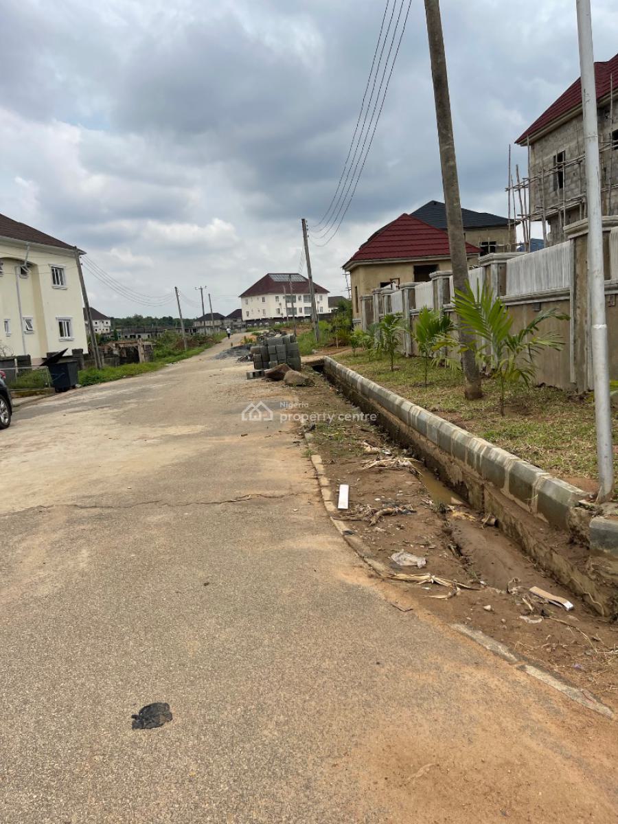 Table Land in an Estate for 6 Units Block of Flat and Bq, Nnpc Estate, Life Camp, Abuja, Residential Land for Sale