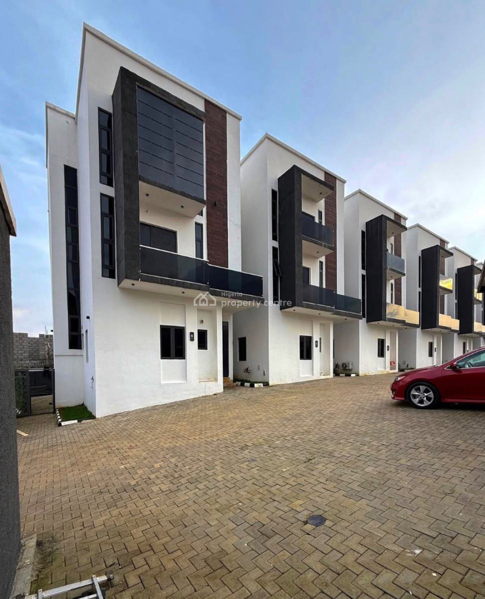 4-bedroom Terrace Duplex, Katampe Extension, Katampe, Abuja, Terraced Duplex for Sale