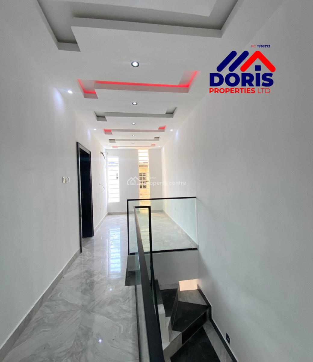 Lovely 4 Bedroom Terrace Duplex with a Bq, Ajiwe, Ajah, Lagos, Terraced Duplex for Sale