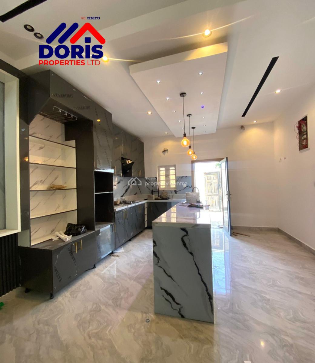 Lovely 4 Bedroom Terrace Duplex with a Bq, Ajiwe, Ajah, Lagos, Terraced Duplex for Sale