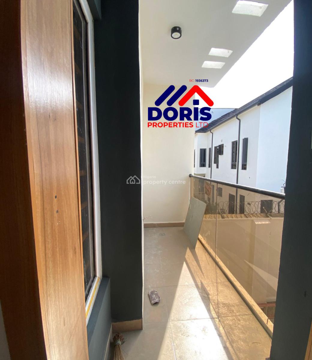 Lovely 4 Bedroom Terrace Duplex with a Bq, Ajiwe, Ajah, Lagos, Terraced Duplex for Sale