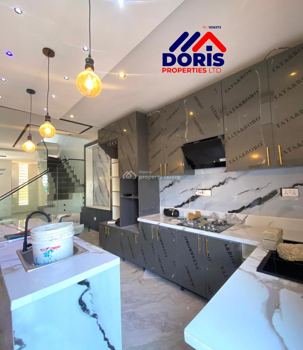 Lovely 4 Bedroom Terrace Duplex with a Bq, Ajiwe, Ajah, Lagos, Terraced Duplex for Sale