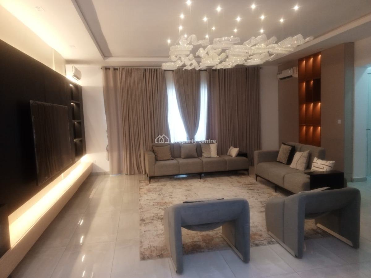 Brand New Luxuriously Furnished Serviced 4 Bedroom Oceanview Penthouse, Victoria Island (vi), Lagos, Flat / Apartment for Rent